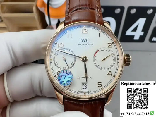 IWC Portuguese IW500701 ZF factory V5 white dial