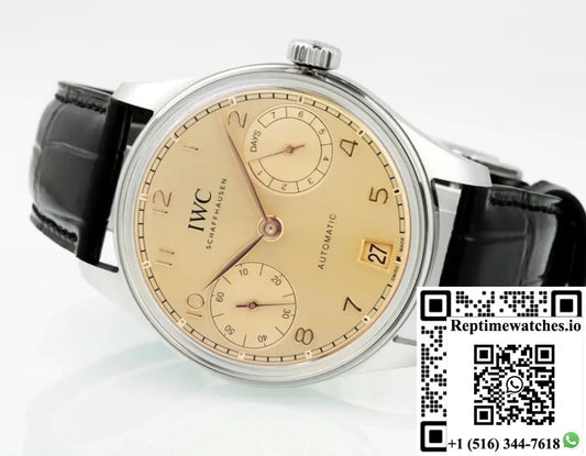 IWC Portuguese IW501705 APS factory transparent case back