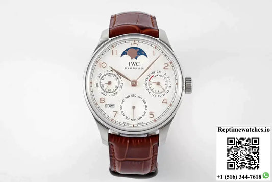 IWC Portuguese IW503307 APS Factory Perpetual Calendar Stainless Steel Case - Watches