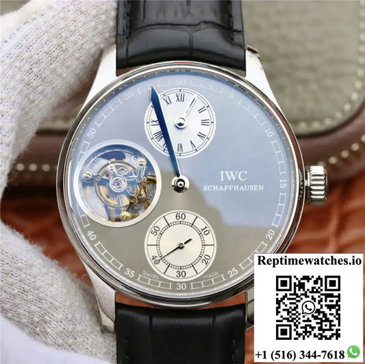 IWC Portuguese IW544603 ZF Factory Tourbillon Stainless Steel - Watches