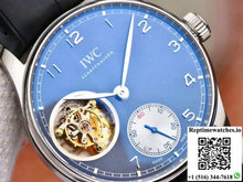 IWC Portuguese Tourbillon IW546302 ZF Factory Blue Dial - Watches