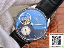 IWC Portuguese Tourbillon IW546302 ZF Factory Blue Dial - Watches
