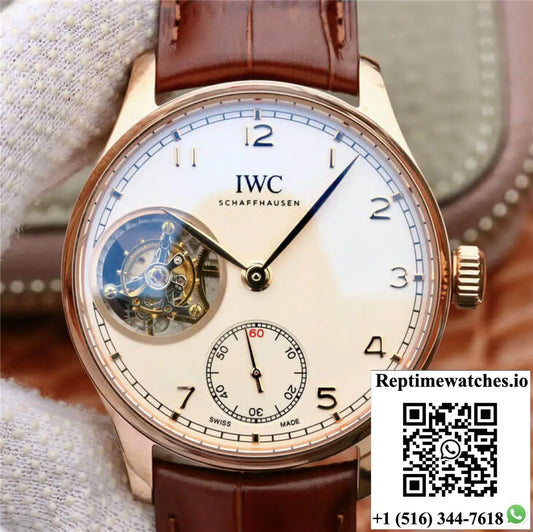 IWC Portuguese Tourbillon IW546302 ZF Factory Rose Gold - Watches