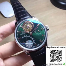 IWC Portuguese Tourbillon YL Factory Green Dial - Watches