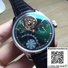 IWC Portuguese Tourbillon YL Factory Green Dial - Watches