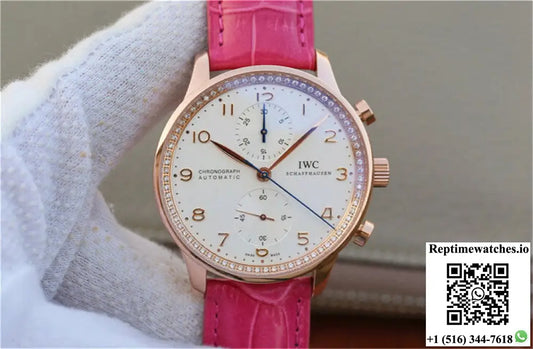 IWC Portuguese ZF Factory Rose Gold Case - Watches