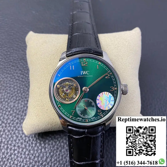 IWC Portuguese ZF Factory Tourbillon Green Dial - Watches