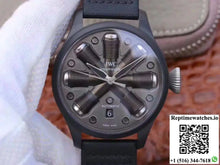 IWC Schaffhausen Pilot Top Gun 44 Black Nylon Strap Fuse Dial - Watches