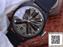 IWC Schaffhausen Pilot Top Gun 44 Black Nylon Strap Fuse Dial - Watches
