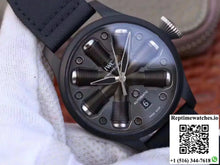 IWC Schaffhausen Pilot Top Gun 44 Black Nylon Strap Fuse Dial - Watches