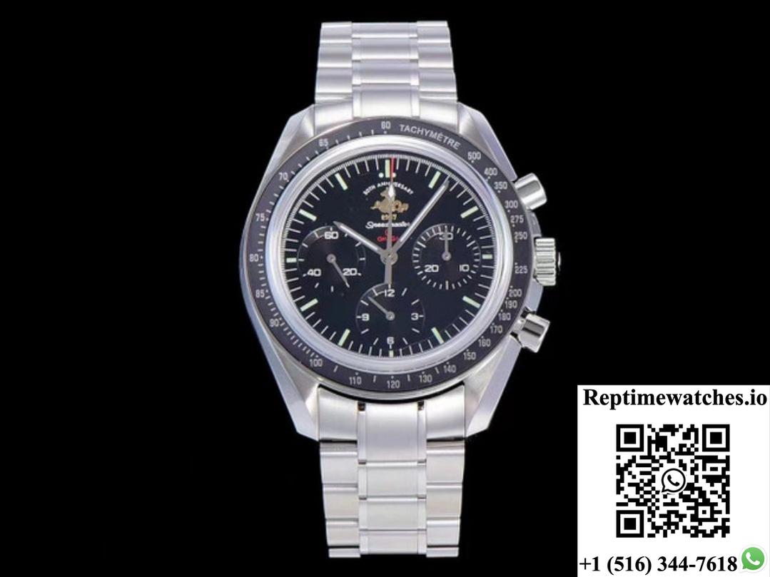 Omega Speedmaster 311.30.42.30.01.001 OM Factory Black Dial
