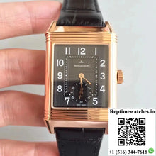 Jaeger-LeCoultre Grande Reverso Q3738420 Rose Gold Black Dial - Watches