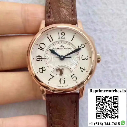Jaeger-LeCoultre Ladies Rendez-Vous Night & Day Medium 3442420 White Dial - Watches