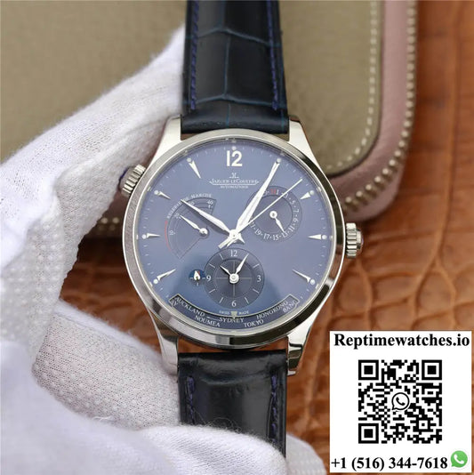 Jaeger-LeCoultre Jaeger LeCoultre Master 1422521 TWA Factory Blue Dial AI Factory