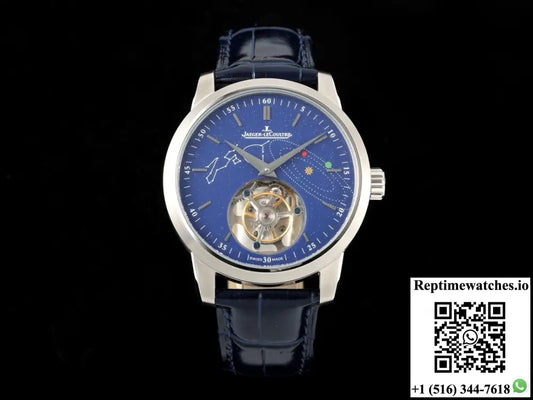 Jaeger-LeCoultre Master 16634E1 RMS Factory Tourbillon Bar Hour Markers