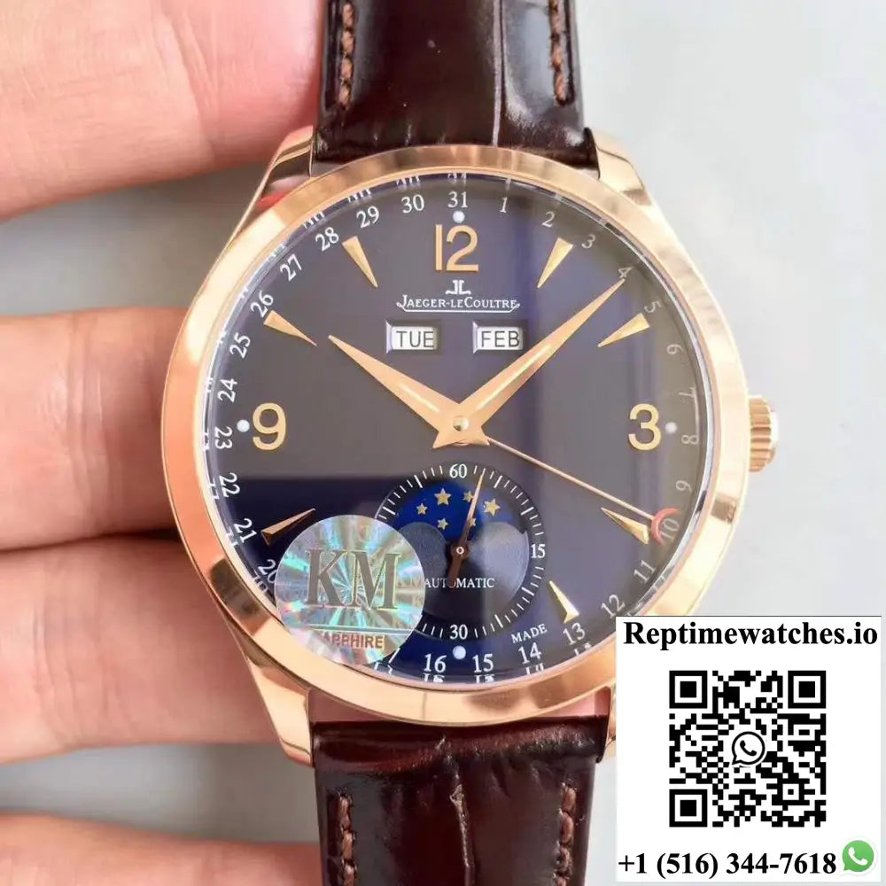 Jaeger-LeCoultre Master Calendar 1552520 KM Factory Blue Dial - Watches
