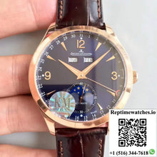 Jaeger-LeCoultre Master Calendar 1552520 KM Factory Blue Dial - Watches