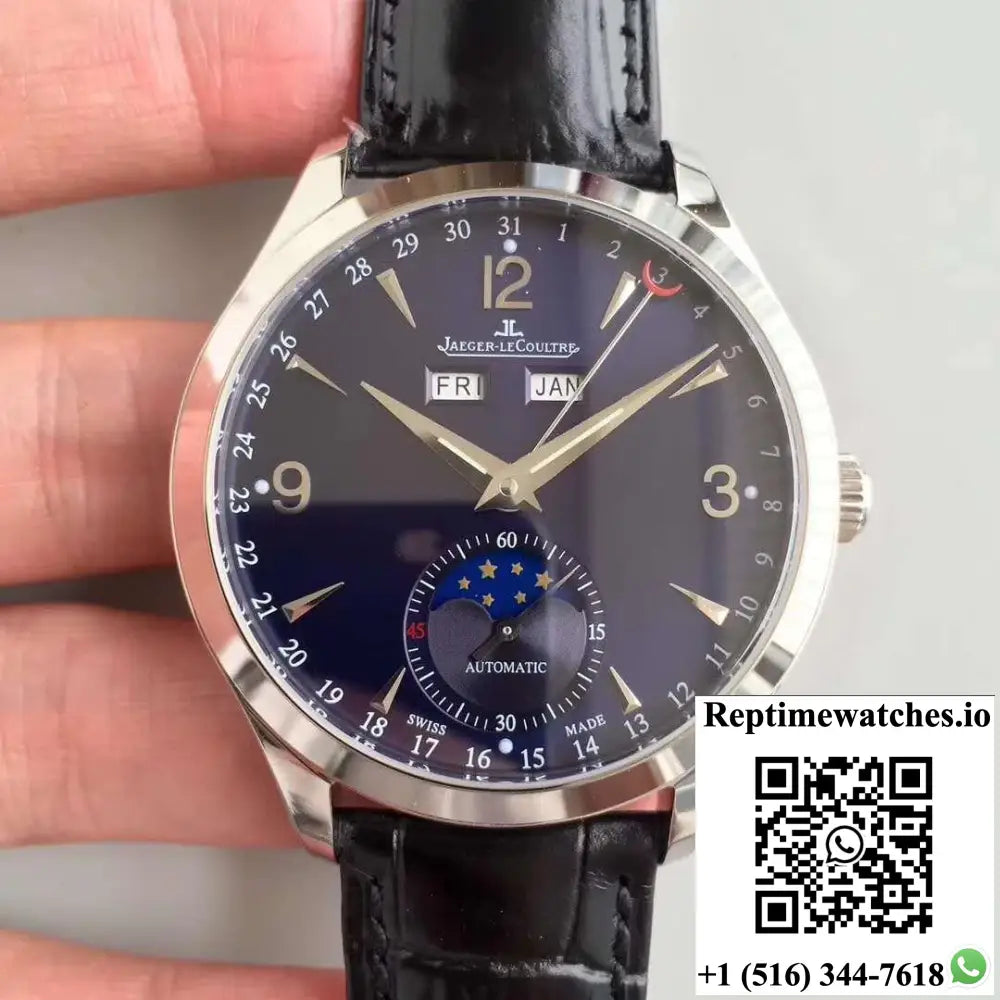 Jaeger-LeCoultre Master Calendar 1558420 KM Factory Blue Dial - Watches