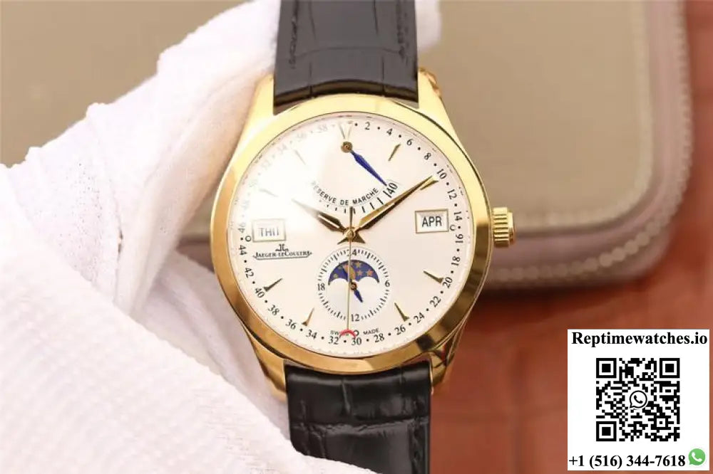 Jaeger-LeCoultre Master Calendar Q151242A 18K Yellow Gold Silver Dial - Watches