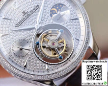 Jaeger-LeCoultre Master Complication Functions Tourbillon White Gold Diamonds Dial - Watches