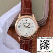 Jaeger LeCoultre Master Control Date Q1542520 ZF Factory 18K Rose Gold White Dial - Watches