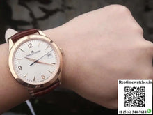 Jaeger LeCoultre Master Control Date Q1542520 ZF Factory 18K Rose Gold White Dial - Watches