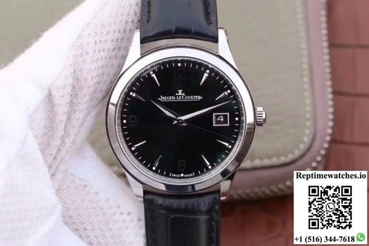 Jaeger-LeCoultre Master Control Date Q1548470 ZF Factory Black Dial - Watches