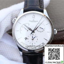 Jaeger-LeCoultre Master Geographic Steel 1428421 Silver Dial - Watches