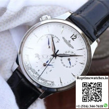Jaeger-LeCoultre Master Geographic Steel 1428421 Silver Dial - Watches