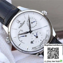 Jaeger-LeCoultre Master Geographic Steel 1428421 Silver Dial - Watches