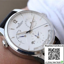 Jaeger-LeCoultre Master Geographic Steel 1428421 Silver Dial - Watches