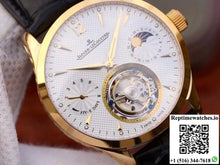 Jaeger-LeCoultre Master Grande Tourbillon 18K Yellow Gold White Dial - Watches