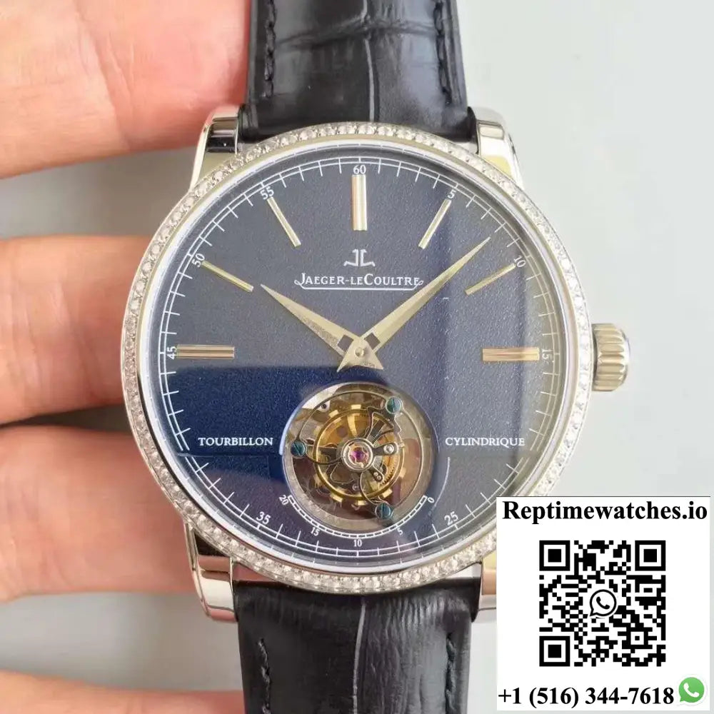 Jaeger-LeCoultre Master Grande Tradition Tourbillon R8 Factory Blue Dial - Watches