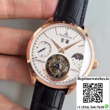 Jaeger-LeCoultre Master Grande Tradition Tourbillon Rose Gold White Dial - Watches