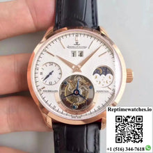 Jaeger-LeCoultre Master Grande Tradition Tourbillon Rose Gold White Dial - Watches