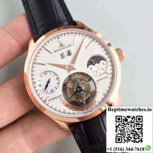 Jaeger-LeCoultre Master Grande Tradition Tourbillon Rose Gold White Dial - Watches