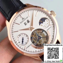 Jaeger-LeCoultre Master Grande Tradition Tourbillon Rose Gold White Dial - Watches
