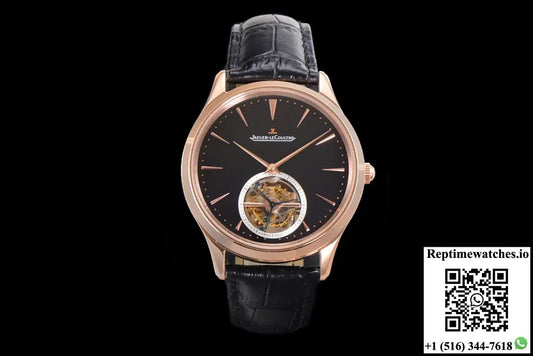 Jaeger-LeCoultre Master Q1682412 RMS Factory Tourbillon Alligator Leather Strap