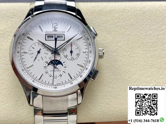 Jaeger LeCoultre Master Q4138130 TW Factory Moon Phase Display