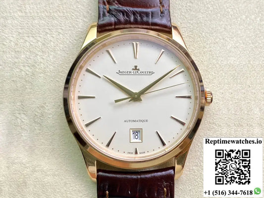 Jaeger-LeCoultre Master-ultra-thin 1232510 ZF Factory Gold Case - Watches