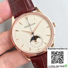 Jaeger-LeCoultre Master Ultra Thin Moon 1362520 ZF Factory White Dial - Watches
