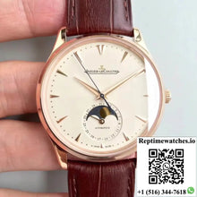 Jaeger-LeCoultre Master Ultra Thin Moon 1362520 ZF Factory White Dial - Watches