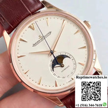 Jaeger-LeCoultre Master Ultra Thin Moon 1362520 ZF Factory White Dial - Watches