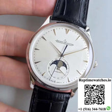 Jaeger-LeCoultre Master Ultra Thin Moon 1368420 ZF Factory Silver Dial - Watches