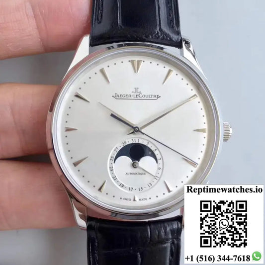Jaeger-LeCoultre Master Ultra Thin Moon 1368420 ZF Factory Silver Dial - Watches
