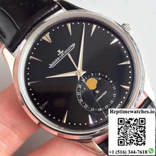Jaeger-LeCoultre Master Ultra Thin Moon 1368470 ZF Factory Black Dial - Watches