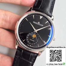 Jaeger-LeCoultre Master Ultra Thin Moon 1368470 ZF Factory Black Dial - Watches