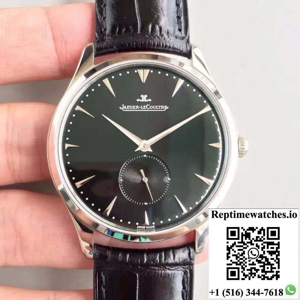 Jaeger-LeCoultre Master Ultra-Thin Q1358470 ZF Factory Black Dial - Watches