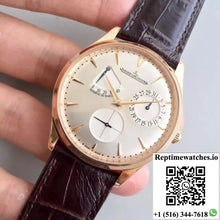 Jaeger-LeCoultre Master Ultra Thin Reserve De Marche 1372520 ZF Factory Silver Dial - Watches