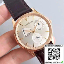Jaeger-LeCoultre Master Ultra Thin Reserve De Marche 1372520 ZF Factory Silver Dial - Watches
